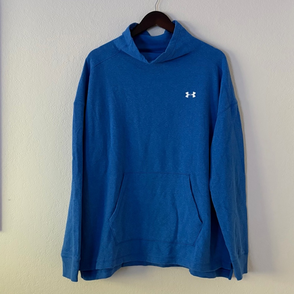 Under Armour Men’s ColdGear Pullover Hoodie - Blue - Size XL